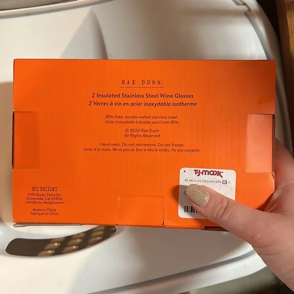 NWT Wine Glasses - Picture 2 of 5